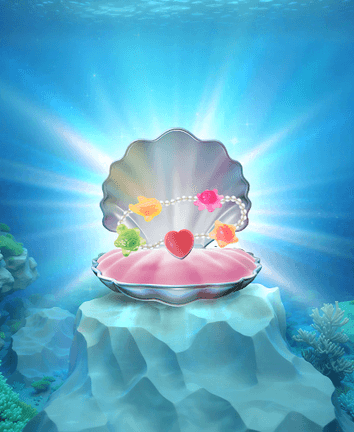 The Merry Jelly Pearl beneath the sea