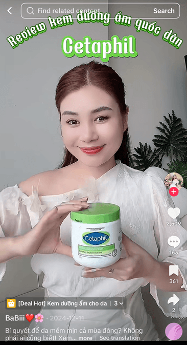 Cetaphil creator content 3