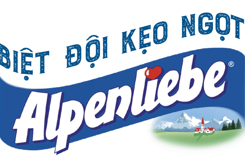 Biệt đội kẹo ngọt Alpenliebe campaign title