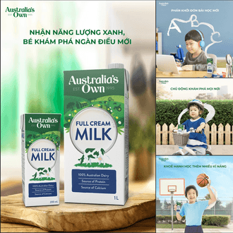 Australia’s Own milk always-on content