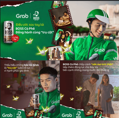 Grab and BOSS content collaboration
